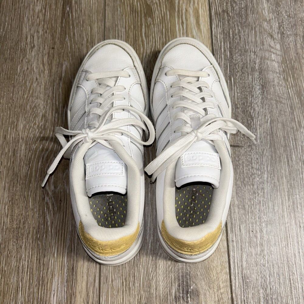 Adidas Womens US Size 8 Grand Court SE FW3301 White Casual Sneaker Shoes - Picture 8 of 11